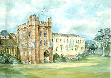 Farnham Castle by Charles Bone
