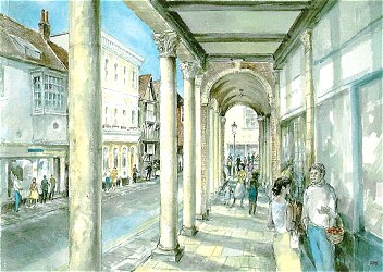 Town Hall Buildings, Farnham by Charles Bone